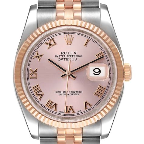 rolex datejust president rose gold|36mm rolex datejust rose gold.